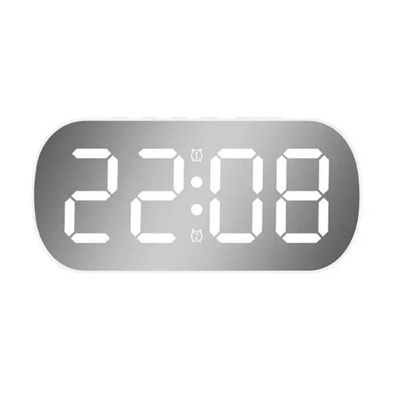 Digital LED Desk Clock with Alarm