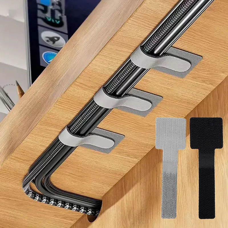 Reusable Adhesive Cable Organizer