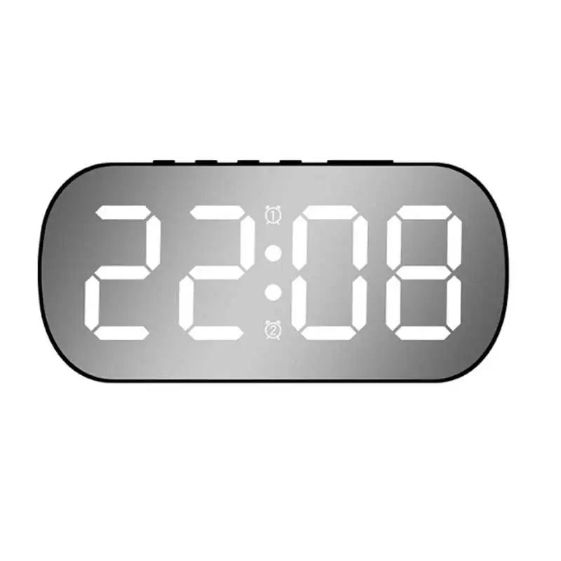 Digital LED Desk Clock with Alarm