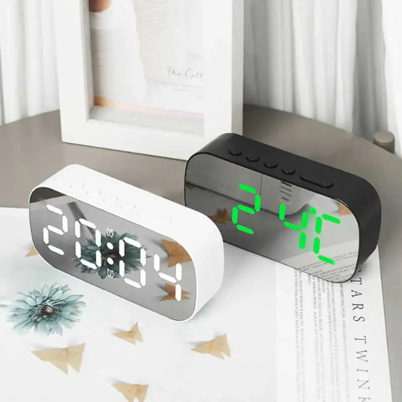 Digital LED Desk Clock with Alarm